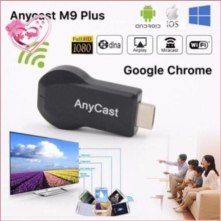 HDMI Không Dây Anycast M9 Thế Hệ Mới Nhất- Kết Nối Điện Thoại Lên TV