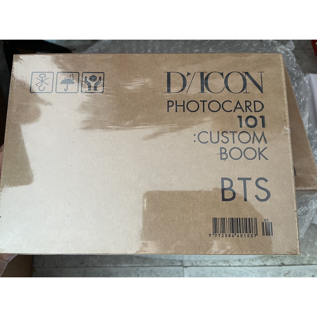 Dicon BTS set 101 photocard nguyên seal có sẵn