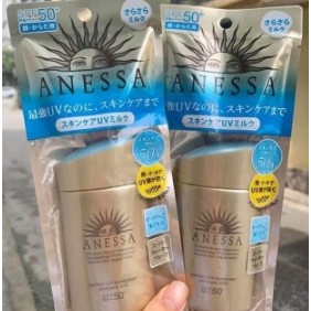 [Mã 44FMCGSALE1 giảm 10% đơn 250K] Kem Chống Nắng Anessa Perfect UV Sunscreen Skincare Milk 60ml