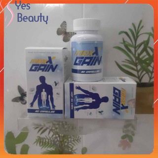 [COMBO 3 HỘP] VIÊN TĂNG CÂN MAXX GAIN - Nâng Cao Thể Trạng Tăng Khối Cơ Đạt Cân Nặng Tối Ưu - CHÍNH HÃNG HỘP 30 VIÊN