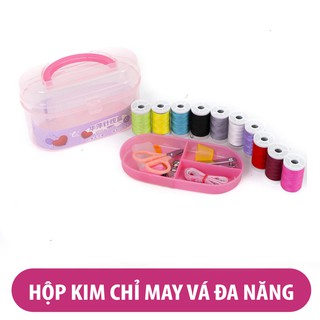 Bộ hộp kim chỉ may vá đa năng nhiều món tiện dụng