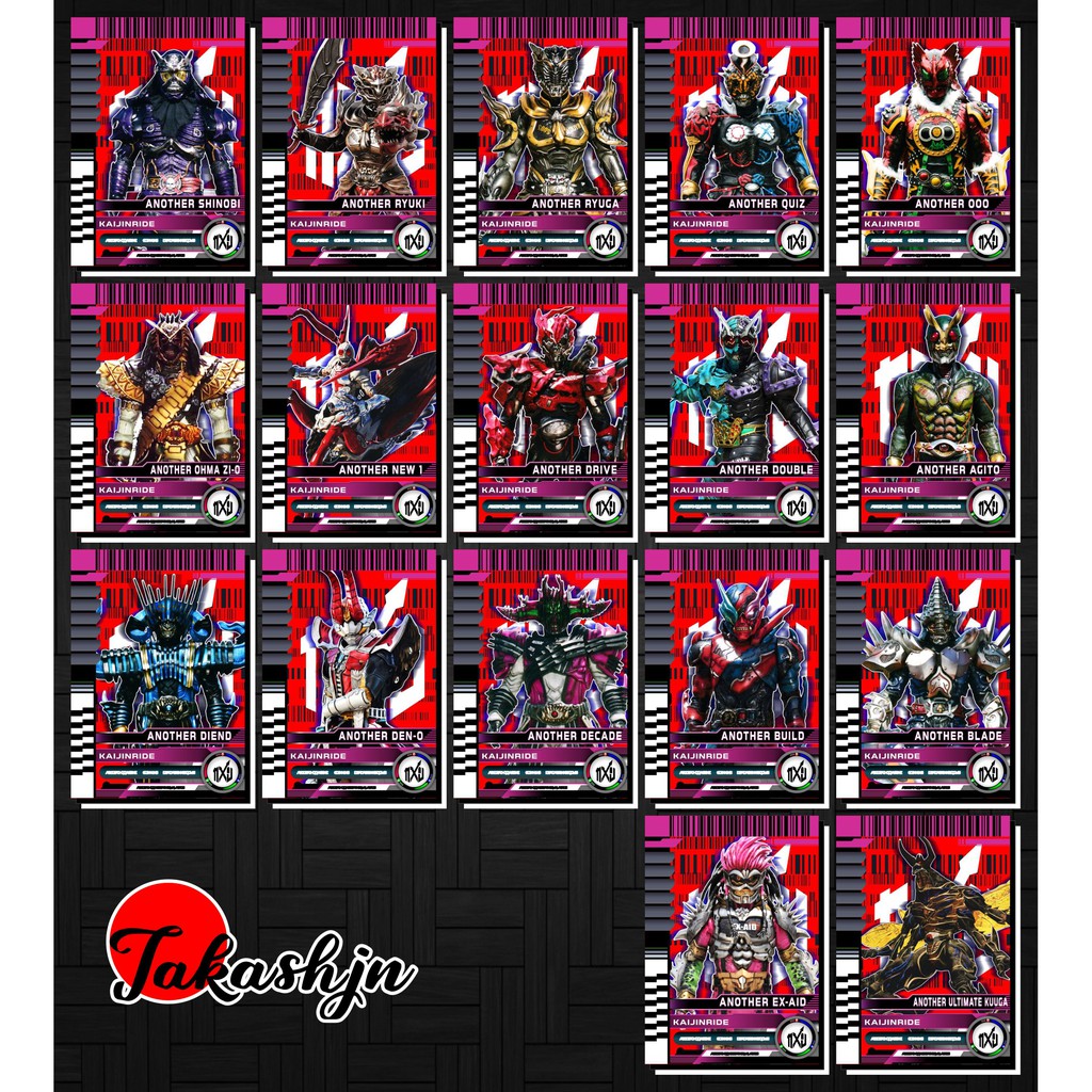 [ Độc quyền phản quang 7 màu ] [Độc Quyền Phản Quang 7 Màu] Thẻ Bài Kamen Rider Zi-O