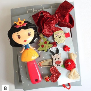 Set lược cặp tóc công chúa Disney