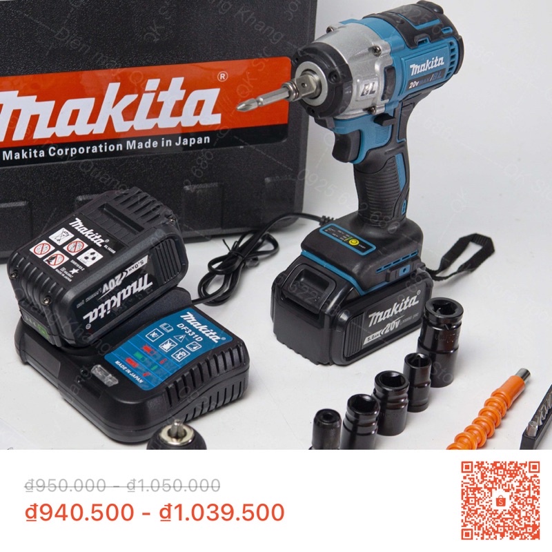 MÁY BULONG MAKITA CÔNG NGHỆ MỚI ,HÀNG CHUẨN ĐẸP LOẠI 1 SIÊU KHOẺ
