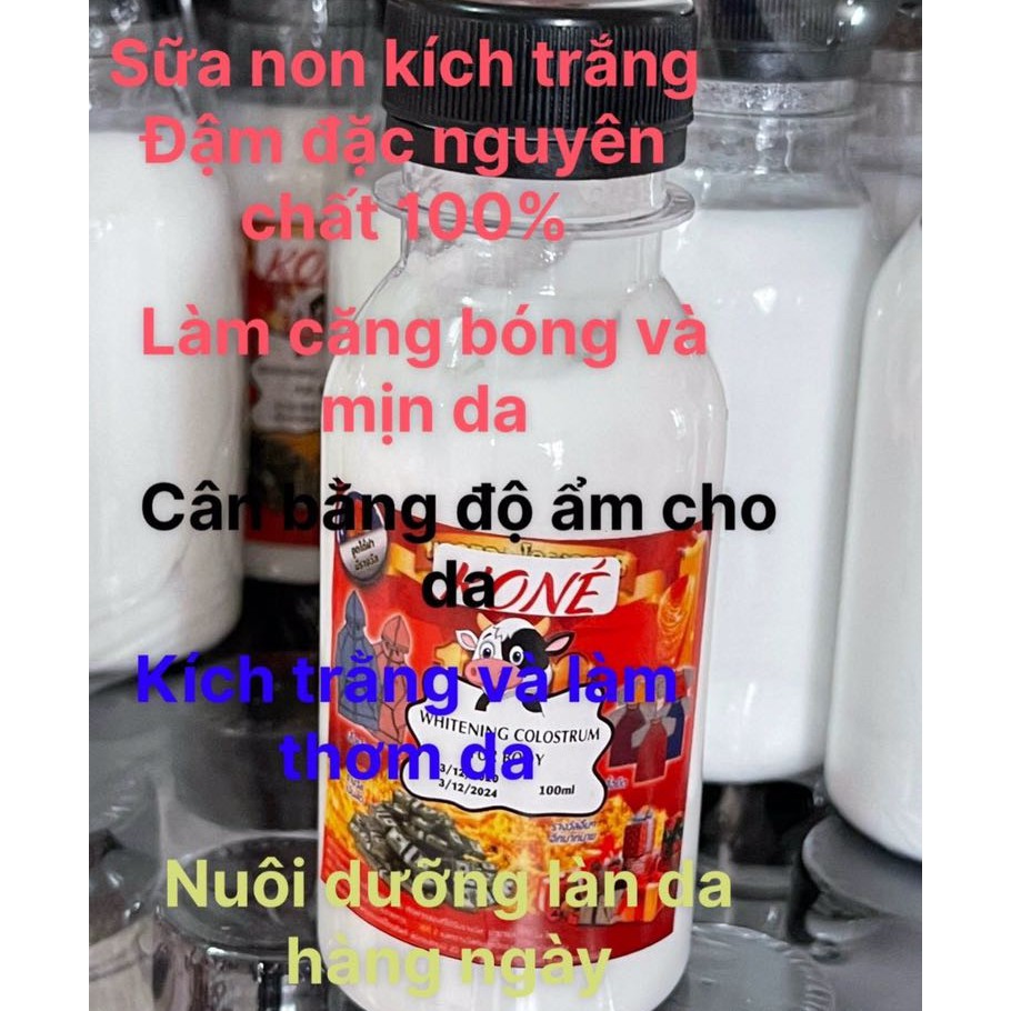 ủ sữa non kích trắng kone