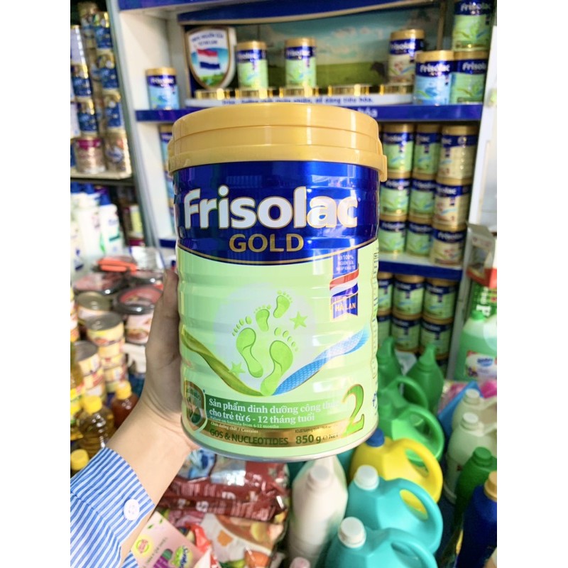 Sữa bột Frisolac gold 2 850g