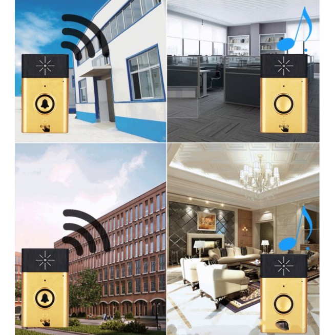 Chuông cửa không dây đàm thoại 2 chiều