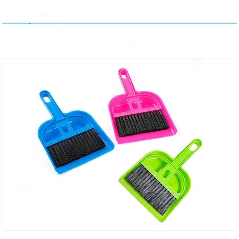Bộ Chổi Ki Mini Quét Dọn Chuồng Thú Cưng