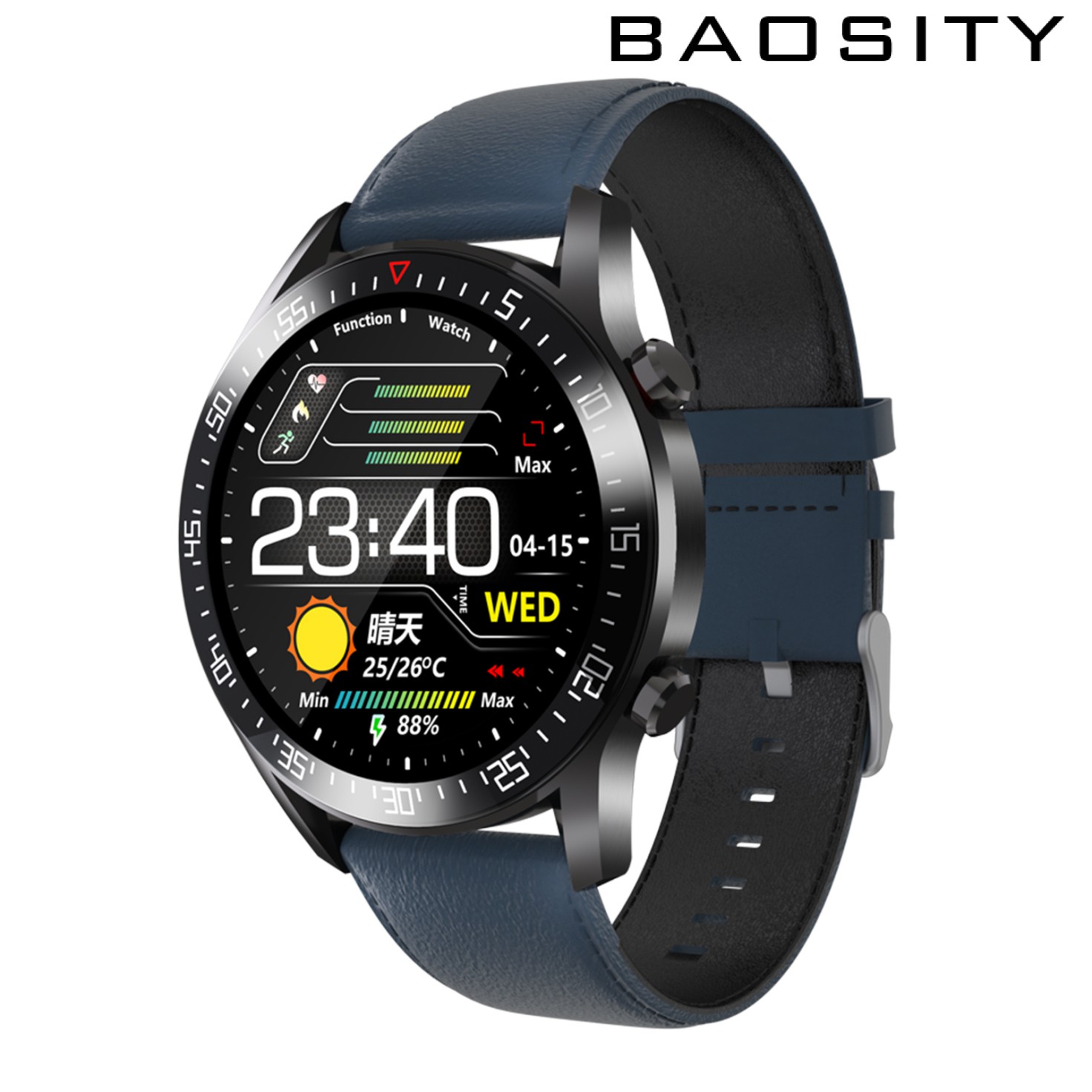 Đồng Hồ Thông Minh Đa Chức Năng Theo Dõi Sức Khoẻ Kiểu Dáng Thể Thao