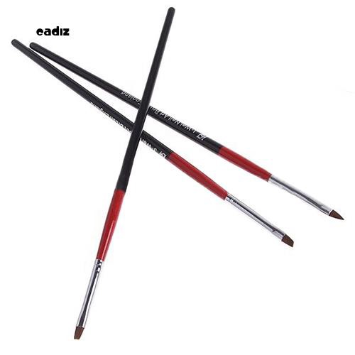 [Hàng mới về] Bộ 3 cây cọ vẽ trang trí nghệ thuật móng tay chuyên dụng