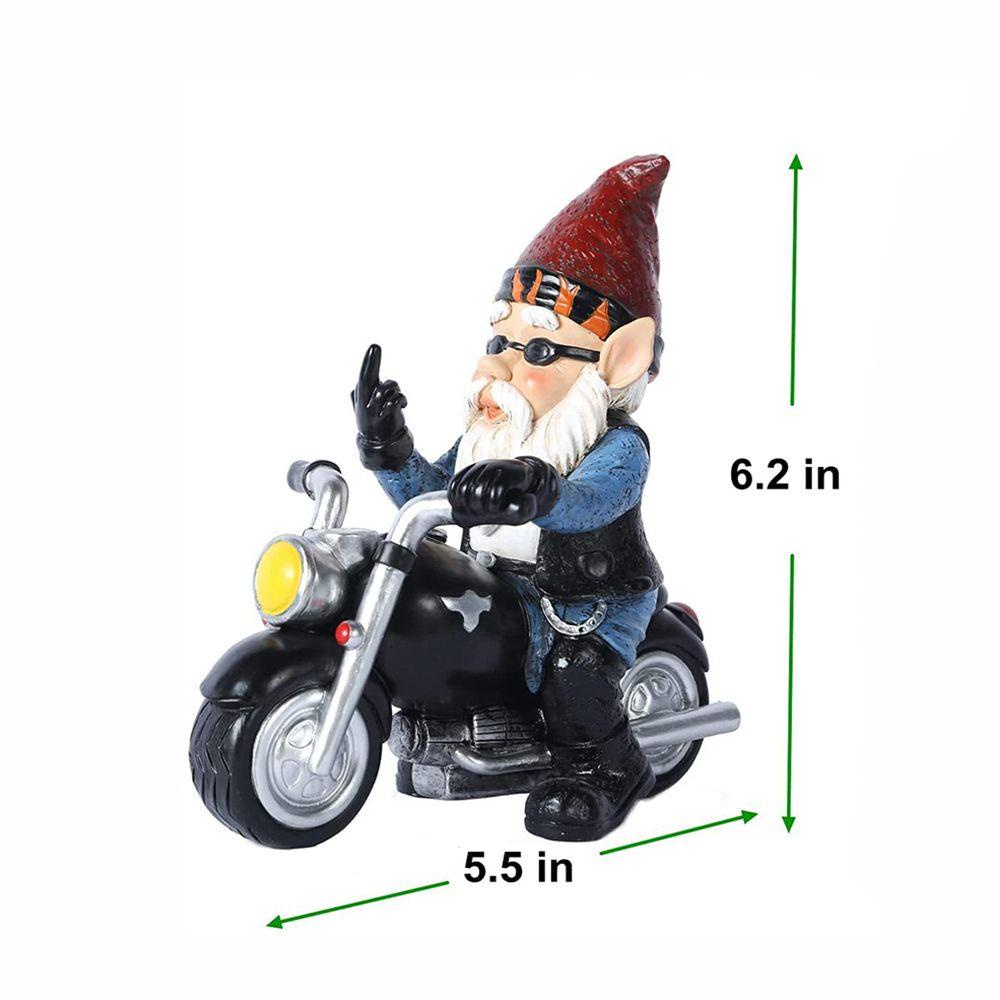 Mô Hình Gnome 1 Gnome Bằng Nhựa Resin Trang Trí Sân Vườn Ngoài Trời