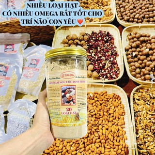 Bột mầm ngũ cốc lợi sữa 20 hạt handmade hũ 500g - ảnh sản phẩm 1