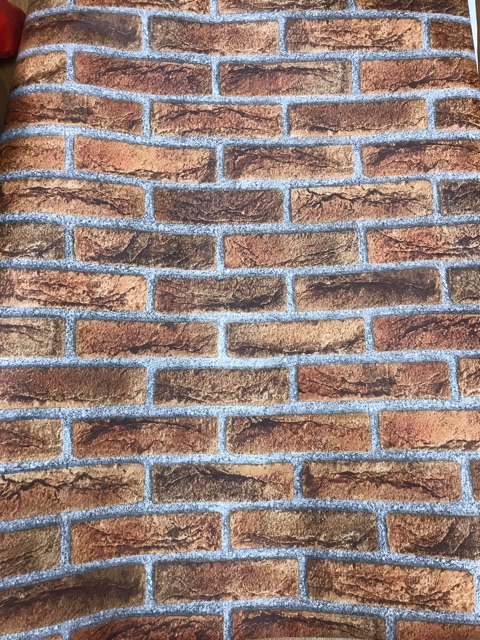 GIẤY DÁN TƯỜNG giả Gạch