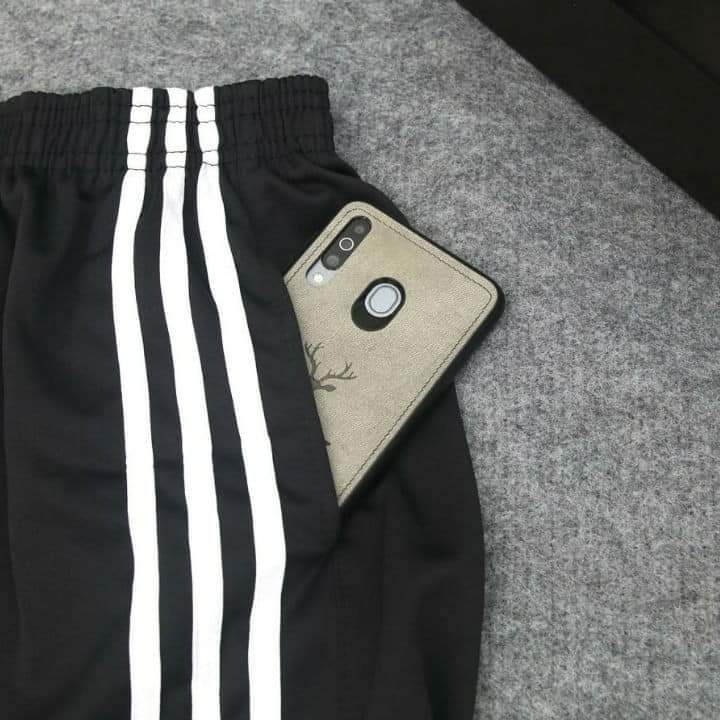 Quần Short Thể Thao Nam Nam Tập Gym, Đá Banh, Quần Thun Lửng Thể Thao Dày Dặn, Co Giãn Tốt 3 sọc Freesize từ 48-80kg