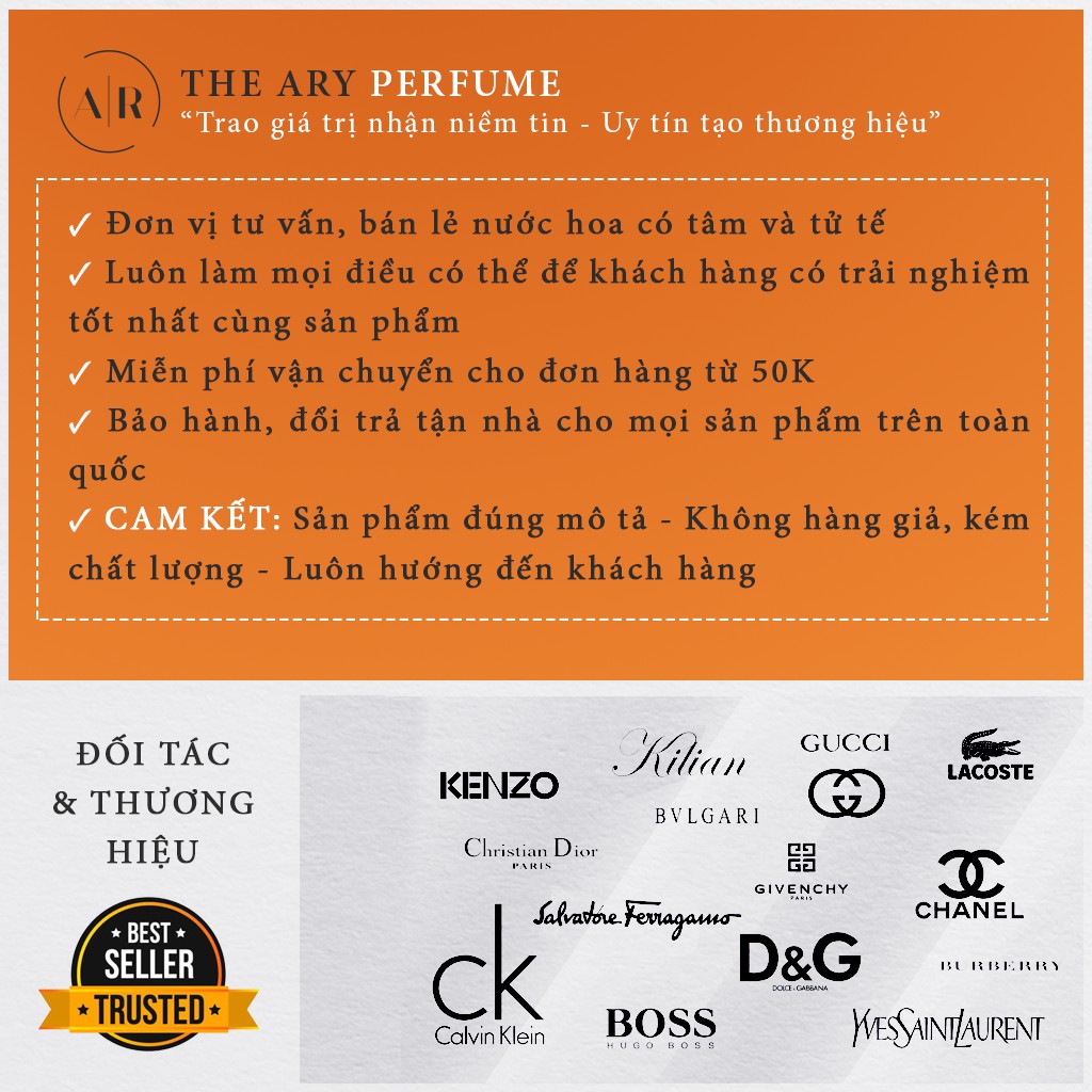 The Ary - Nước hoa nữ Quyến Rũ, Kiêu Kỳ, Lôi Cuốn Carolina Herrera Good Girl