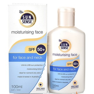 Kem chống nắng dưỡng ẩm mặt và cổ Ego Sunsense SPF 50+ 100ml