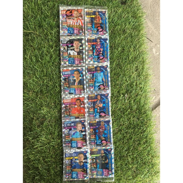 72 Thẻ cầu thủ poca 2019/2020. Poca Việt Nam thẻ cầu thủ bóng đá. Full bộ album 19/20 poca Match Attax