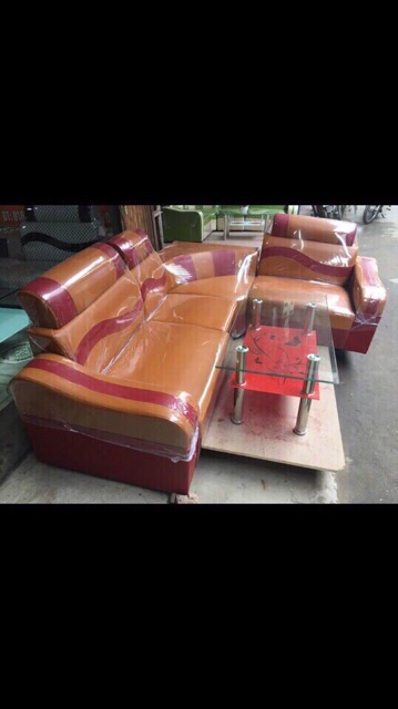 Sofa 4 cục kèm đôn