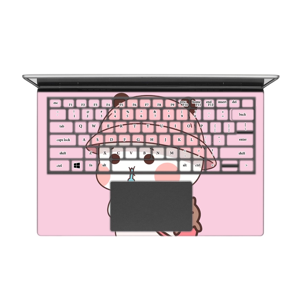 Skin Dán Laptop - Gấu Cute - Dành Cho Tất Cả Các Dòng Laptop