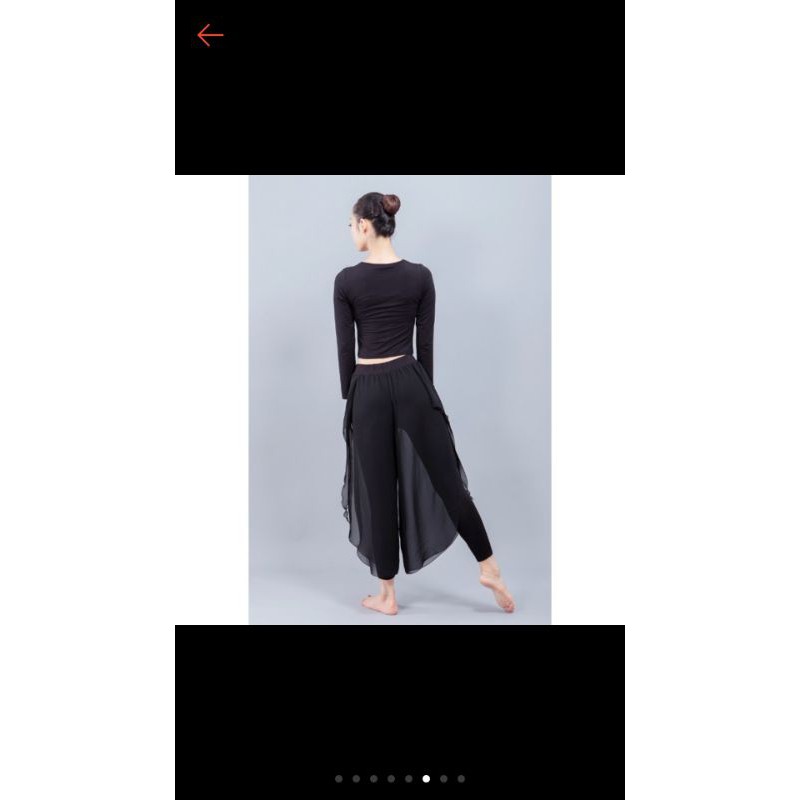 Quần múa tà voan rời