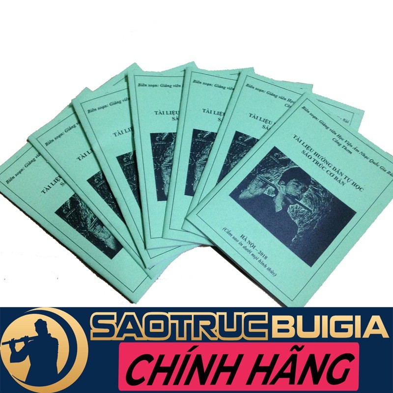 Tài liệu hướng dẫn tự học SÁO TRÚC - SÁO NGANG cơ bản (20 cảm âm thông dụng) - SÁO TRÚC BÙI GIA