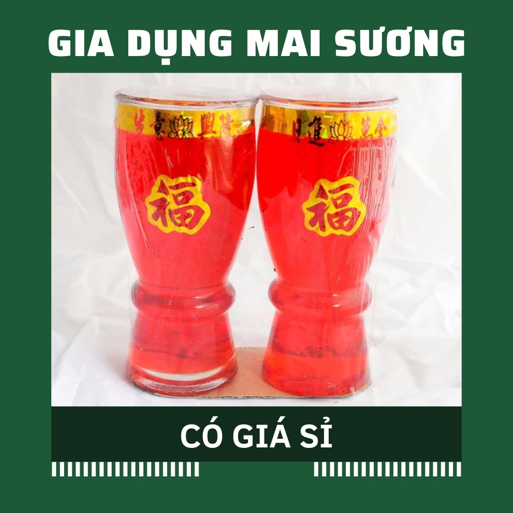 [Giá Sỉ] Hộp 12 Nến Ly, Nến Cốc, Đèn Cầy Bàn Thờ Cúng đủ cỡ