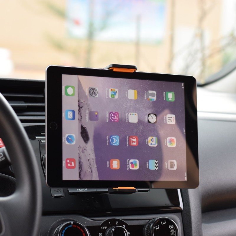 Giá đỡ điện thoại/máy tính bảng thiết kế xoay 360 độ tiện dụng trên ô tô
