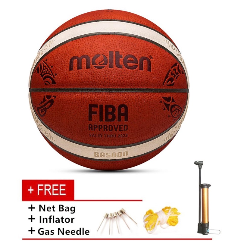 Quả Bóng Rổ Da PU FIBA Molten BG5000 Size 7