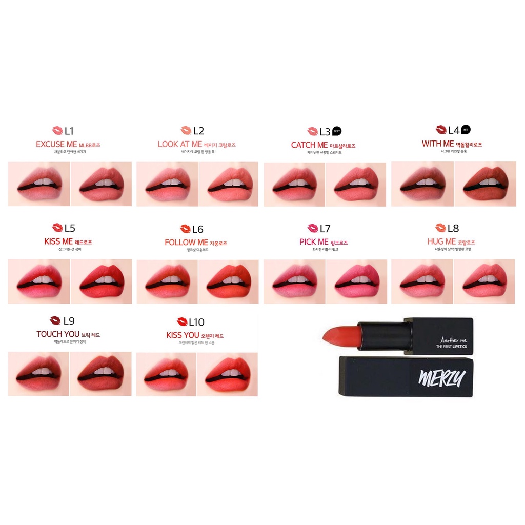 Son Thỏi Siêu Lì MERZY THE FIRST LIPSTICK