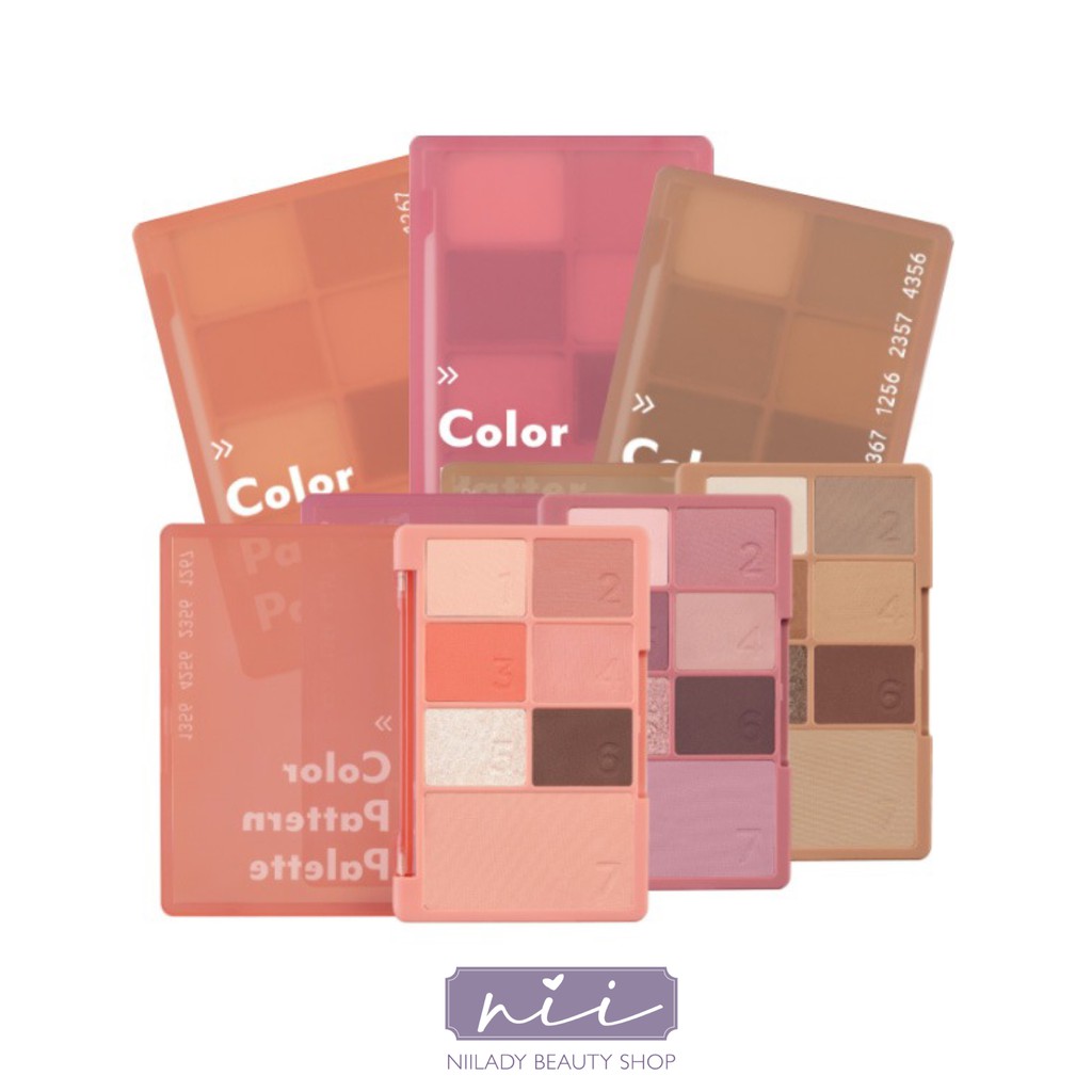 Bảng mắt và má hồng I'm Meme Color Pattern Palette 9.4g