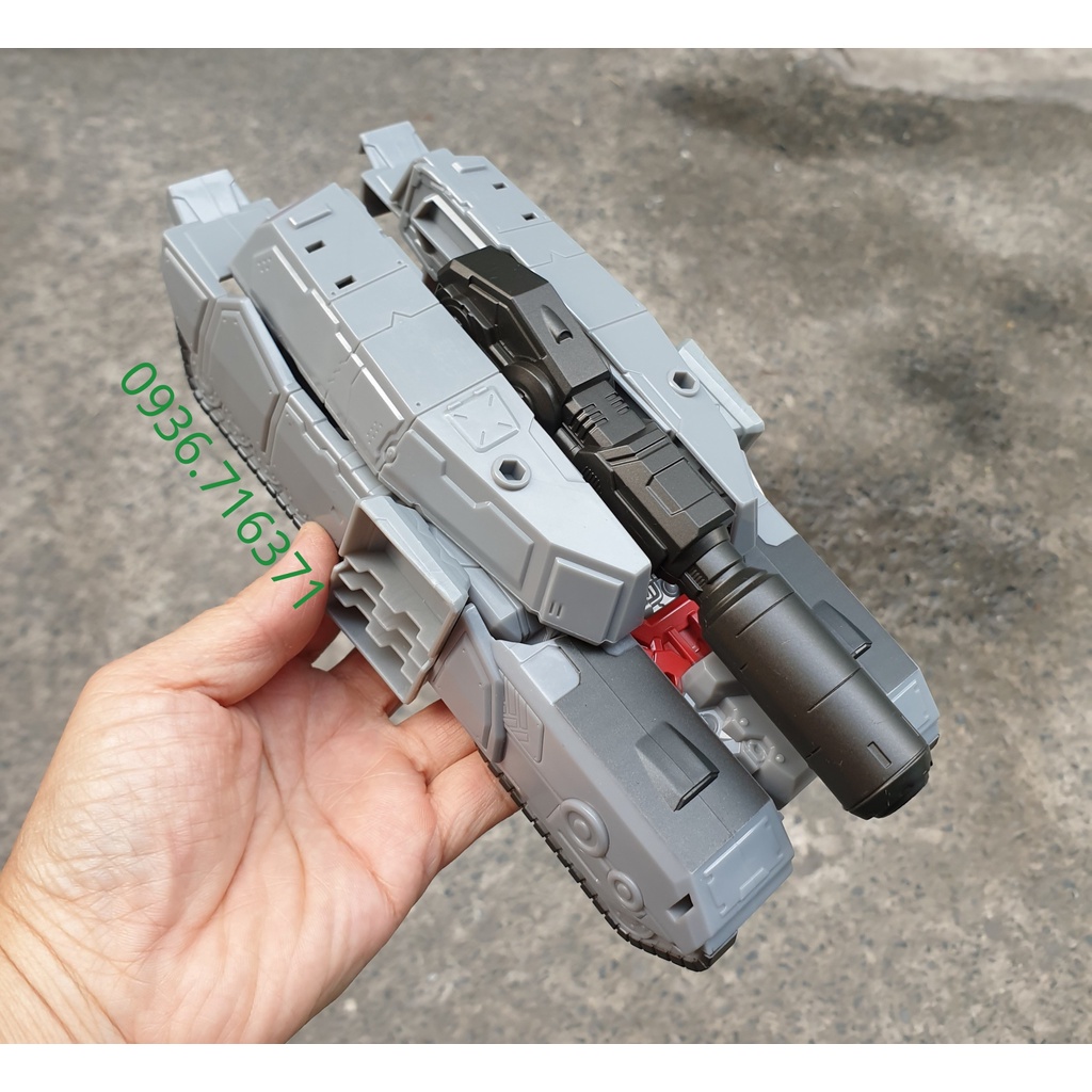Robot Megatron RB02 cao 27cm Biến Hình Xe Quân Sự đơn giản Cho Bé (Hasbro - Mỹ)