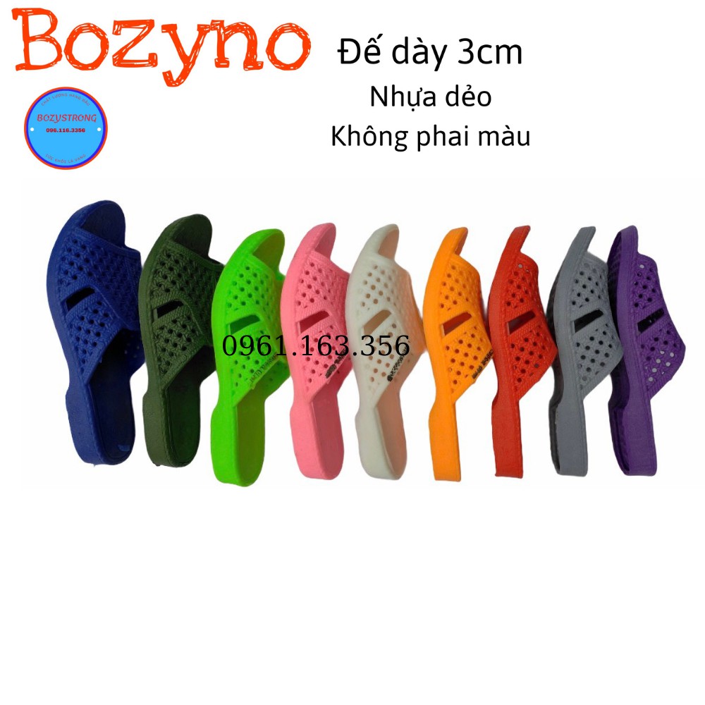 Dép tổ ong nhiều màu, tổ ong cao cấp, đế dày 3 cm hàng Việt Nam chất lượng cao