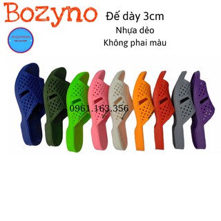 Dép tổ ong nhiều màu, tổ ong cao cấp, đế dày 3 cm hàng Việt Nam chất lượng cao