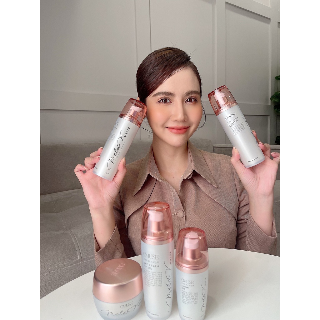 Nước hoa hồng giúp mờ nám và tàn nhang OMUSE MelaV White Toner 120ml