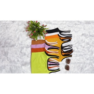Áo Thun Gân Croptop siêu cute