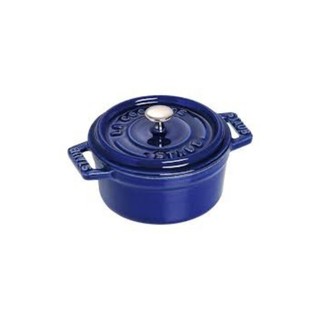 Nồi gang tròn Staub Cocotte Đen 10cm