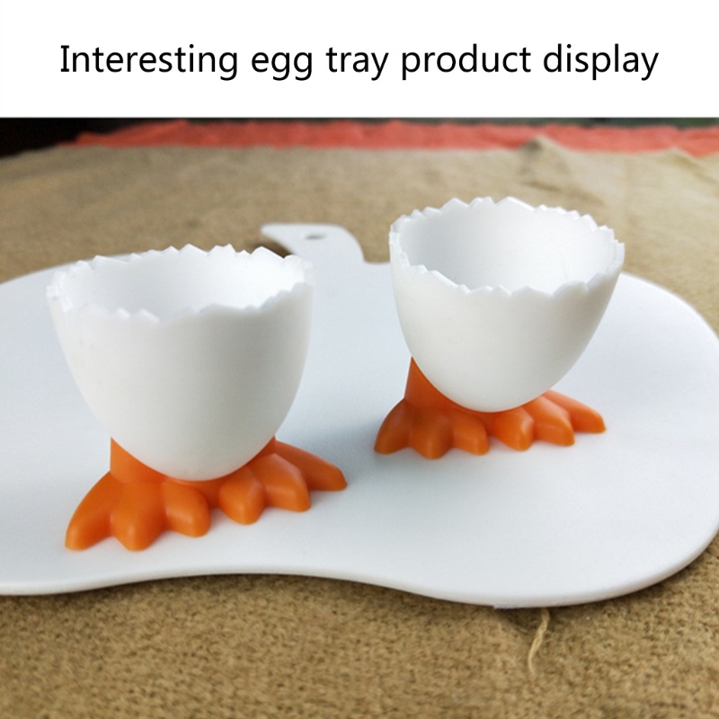 Bộ 5 Khay Nhựa Đựng Trứng Dễ Thương Cho Bé