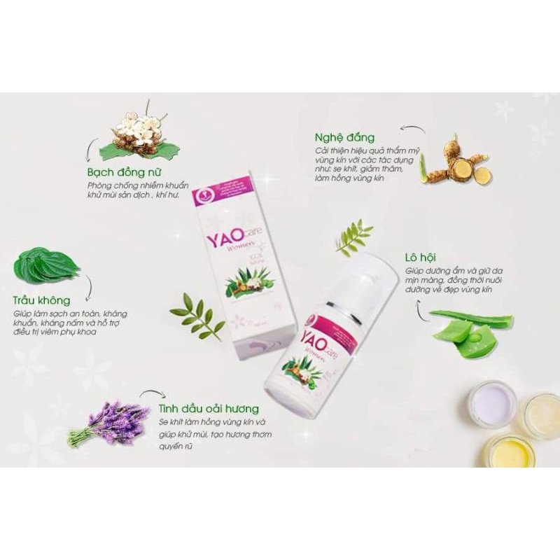 Dung dịch vệ sinh phụ nữ thảo dược YAO CARE