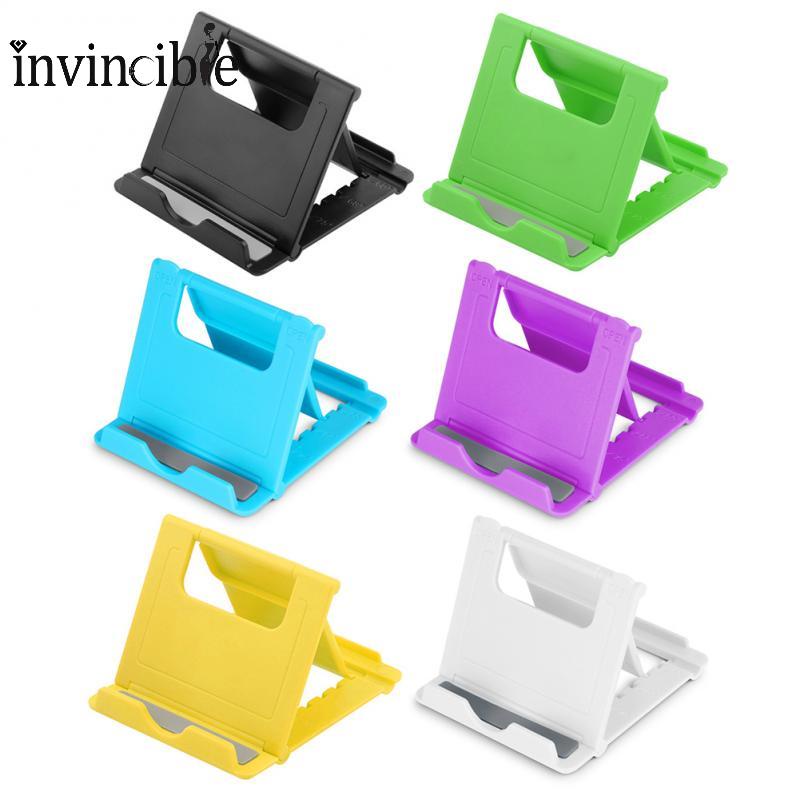 Giá Đỡ Điện Thoại / Máy Tính Bảng Bằng Nhựa Có Thể Gấp Gọn Tiện Lợi