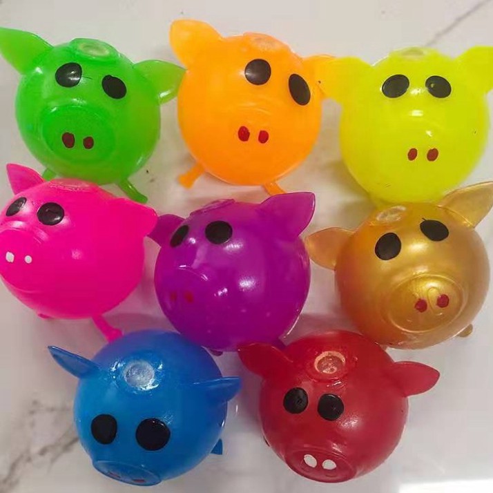 Squishy gudetama trứng bóp trut giận heo bẹp dí LỢN BẸP DÍ