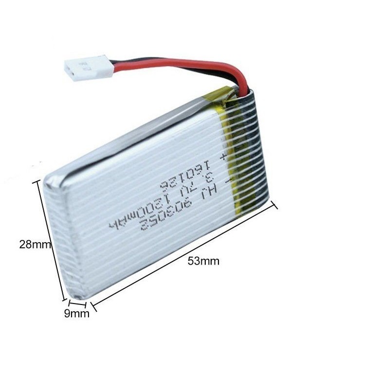 Pin Máy Bay Điều Khiển Dung Lượng Cao 3.7V 1200mAH