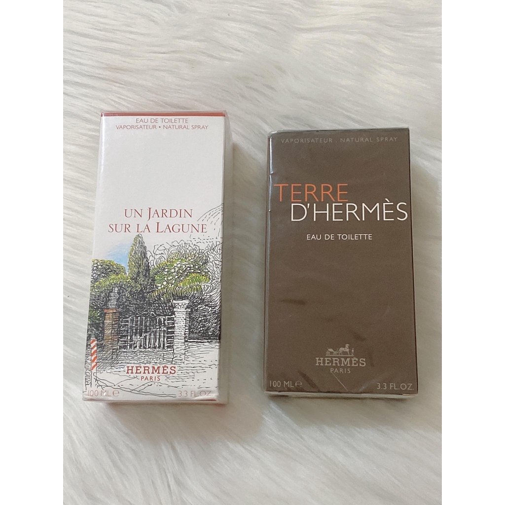 Nước Hoa Hermes Terre D’hermes - EDT 100ml / Hermes Un Jardin Sur La Lagune - EDT 100ml