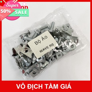 Bộ ốc lắp dàn áo xe máy wave rs