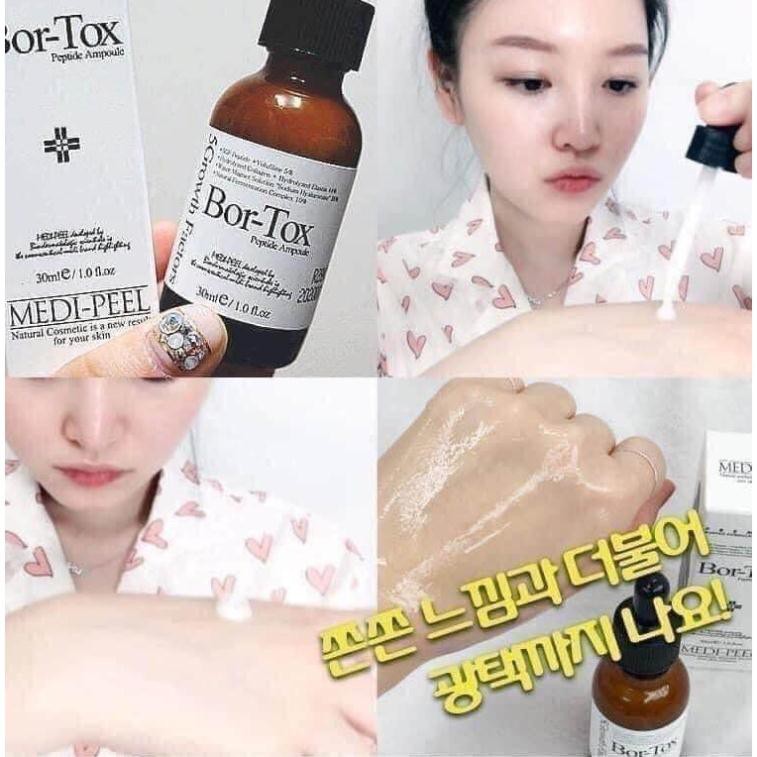 [FREESHIP] Tinh Chất Căng Mượt CHỐNG LÃO HÓA  MEDIPEEL  BORTOX_PEPTIDE_AMPOULE 30ml