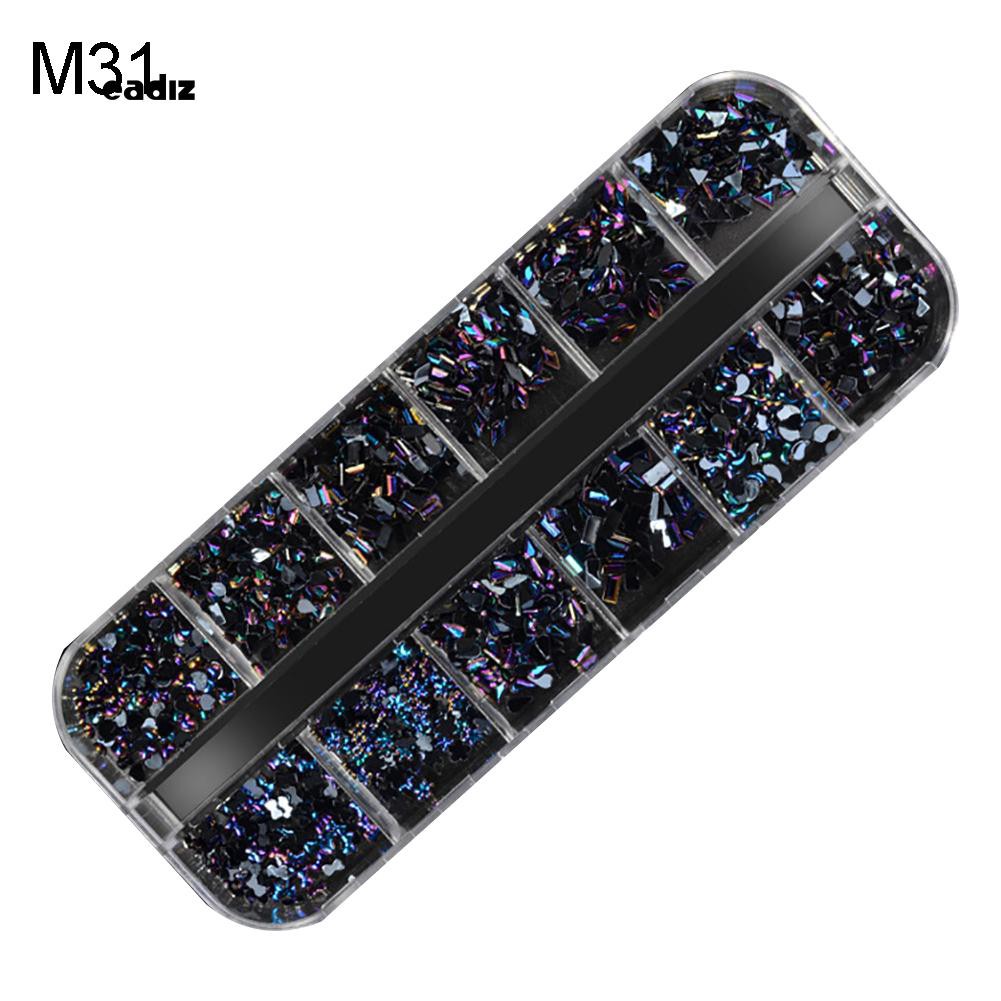 [Hàng mới về] Hộp phụ kiện trang trí móng tay nghệ thuật