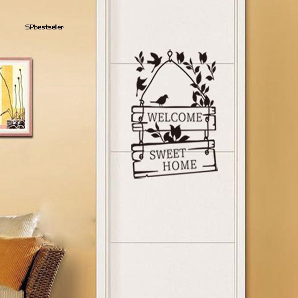 Miếng dán trang trí tường in chữ cái tiếng Anh