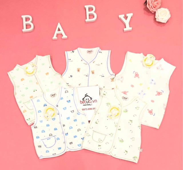Gile trần bông cho bé trai/gái nhiều hoạ tiết Betuti