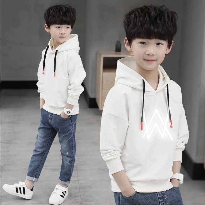 Áo hoodie phản quang Alan Walker trẻ em form rộng chất nỉ bồng cao cấp | BigBuy360 - bigbuy360.vn