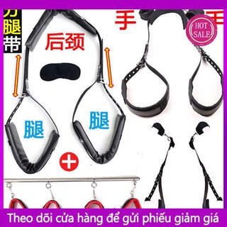 ⊙△♤sm bắt buộc vui vẻ tách chân dang chân dang chân tư thế giơ chân dài ống inox trói tay và còng còng tay dây đai