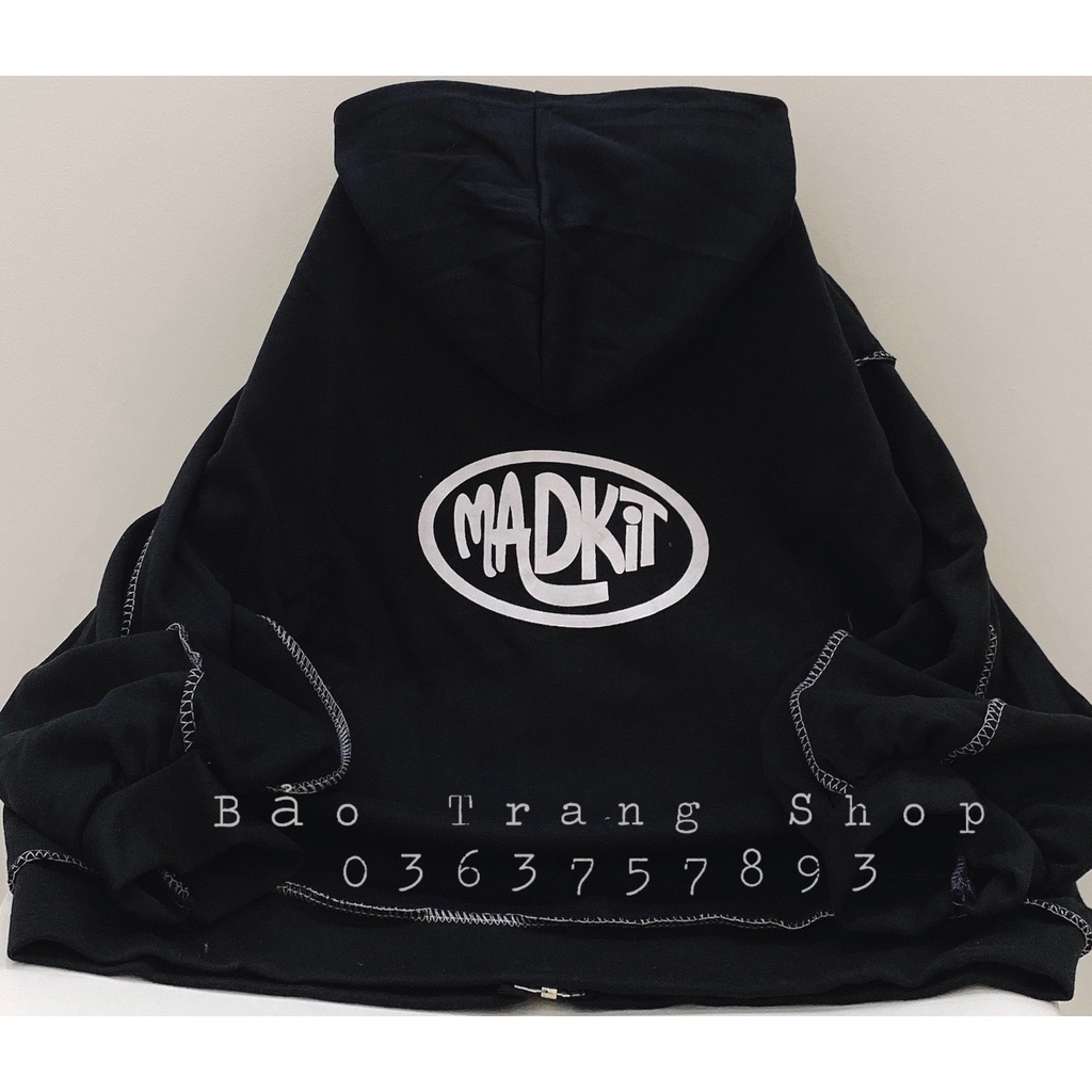 [CÓ VIDEO ẢNH THẬT] Áo Khoác Nỉ Chỉ Nổi Modkit Unisex Nam Nữ Form Rộng Chất Nỉ Ngoại Ulzzang